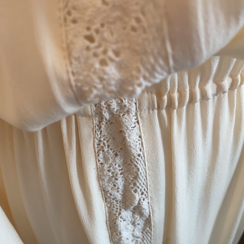 Haute Hippie Silk Lace Maxi Dress - Picture 4 of 7